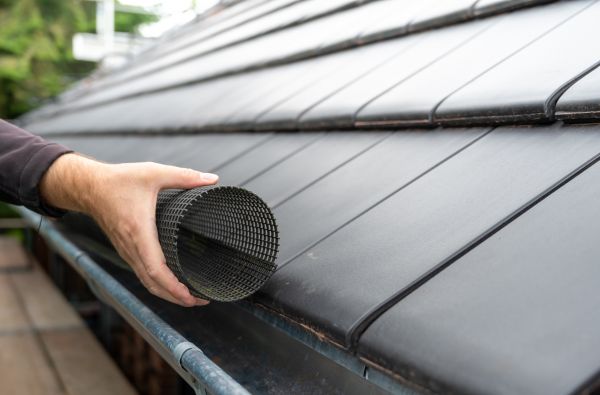 Gutter Mesh Installation in Mocksville